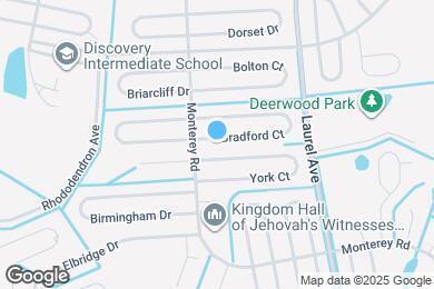 Map image of the property - 8 Bradford Ct