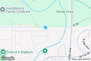Map image of the property - 6103 B Street Rd