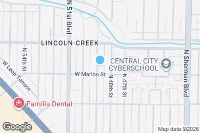 Map image of the property - 4320 N 49th St
