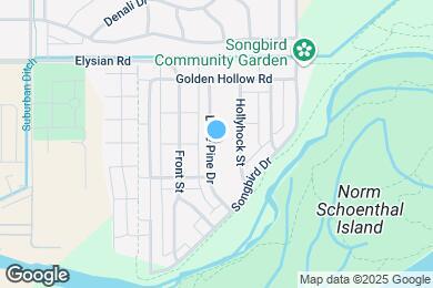 Map image of the property - 1711 Lone Pine Dr