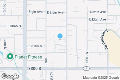 Map image of the property - 3126 S 900 E