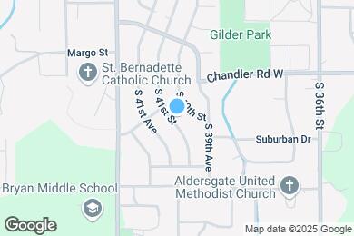 Map image of the property - 7653 S 41st St