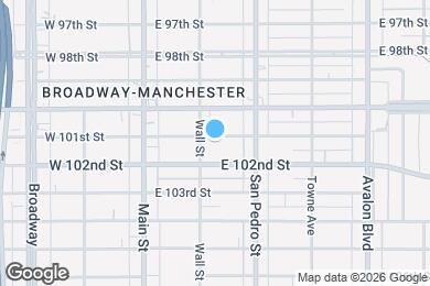 Map image of the property - 214 E 101st St