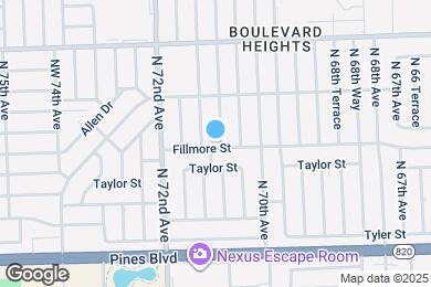 Map image of the property - 502 N 70th Way