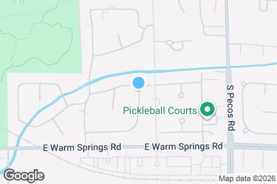 Map image of the property - 7123 S Durango Dr
