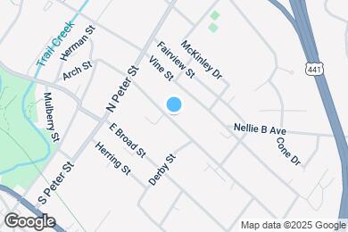 Map image of the property - 275 Arch Street