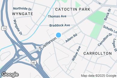 Map image of the property - 338 S Jefferson St