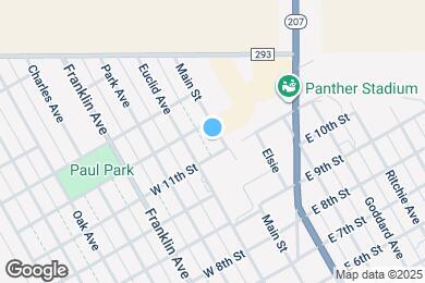 Map image of the property - 1105 Main St