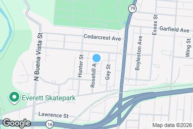 Map image of the property - 222 Rosehill Ave