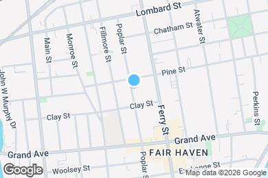Map image of the property - 357 Poplar St