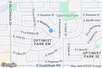 Map image of the property - 1918 E Watson Dr