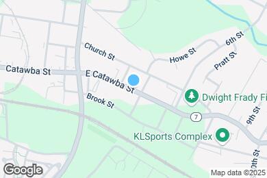Map image of the property - 427 Catawba St
