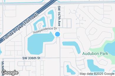 Map image of the property - 1331 S Franklin Ave