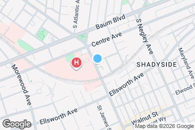 Map image of the property - 539 S Aiken Ave