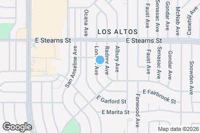 Map image of the property - 2108 Lomina Ave