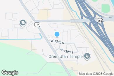 Map image of the property - 1207 W 1295 S