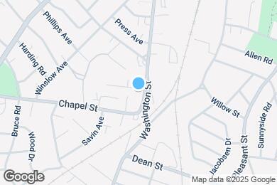 Map image of the property - 947 Washington St
