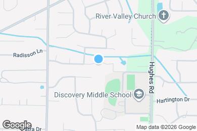 Map image of the property - 128 Pebblebrook Cir