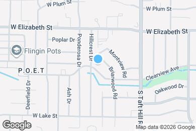Map image of the property - 2224 Clearview Ave