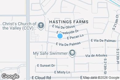 Map image of the property - 21005 E Pecan Ln