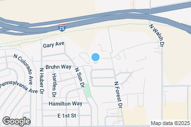 Map image of the property - 3331 Provence Ct