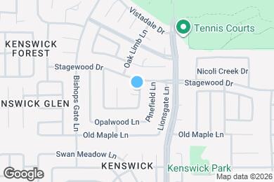 Map image of the property - 8403 Rustwood Ct