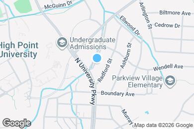 Map image of the property - 1012 Meadowbrook Blvd