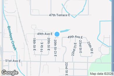 Map image of the property - 4905 20th Street Ct E