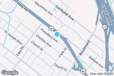 Map image of the property - 125 Pasadena Ave