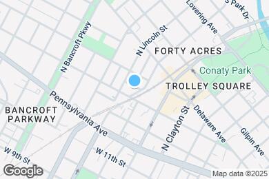 Map image of the property - 1403 N Scott St