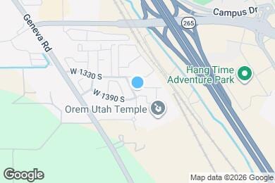 Map image of the property - 1075 W 1360 S