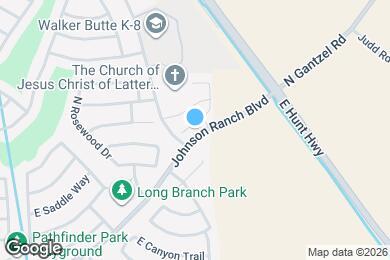 Map image of the property - 1265 E Palomino Way