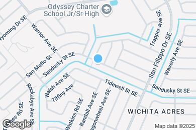 Map image of the property - 1318 Sandusky St SE