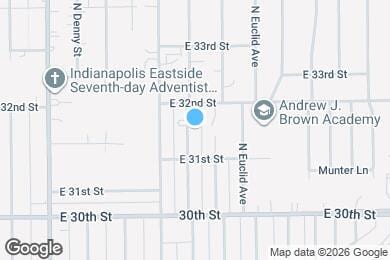 Map image of the property - 3149 N Gladstone Ave
