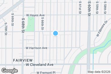 Map image of the property - 2525 S 64th St