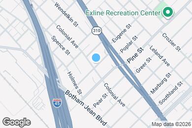 Map image of the property - 4024 Colonial Ave
