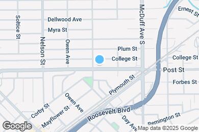 Map image of the property - 3143 Post St