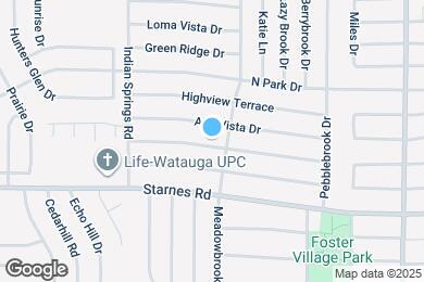 Map image of the property - 6461 Westridge Dr