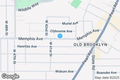 Map image of the property - 3925 Memphis Ave