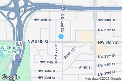 Map image of the property - 3701 N Drexel Blvd