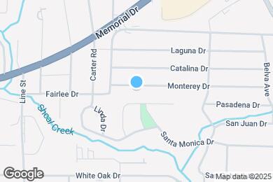 Map image of the property - 2859 Monterey Dr