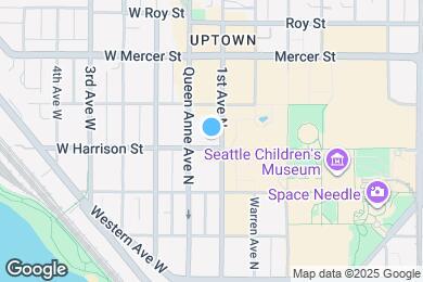 Map image of the property - Spacious Units in a Vintage Brick Building- Walk to Seattle Center, Shops,and Restaurants!