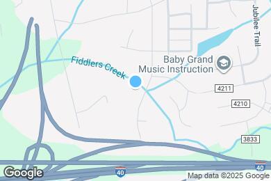 Map image of the property - 424 Meredith Way