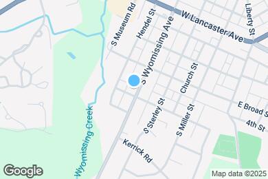 Map image of the property - 232 S Wyomissing Ave