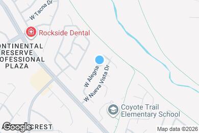 Map image of the property - 6739 W Alegria Dr