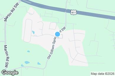 Map image of the property - 12 Gilliam's Xing SW