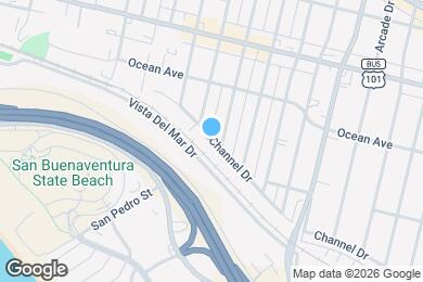 Map image of the property - 2052 Channel Dr