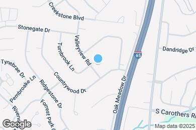 Map image of the property - 109 Turnbrook Ct