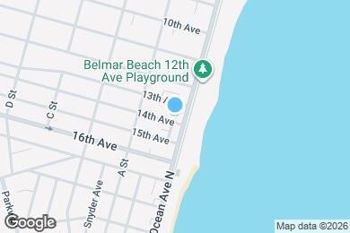 Map image of the property - 1304 Ocean Ave