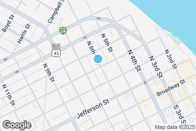 Map image of the property - 415 N 6th St